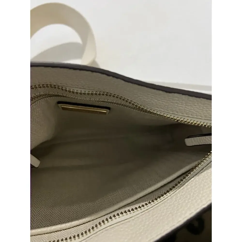 Tory Burch swing crossbody bag cream Adjustable Strap Excellent Condition